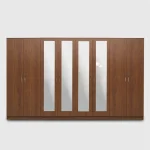 4-Full Mirror 8 Door Wardrobe (Assembled)