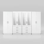4-HALF MIRROR WITH 6-BOTTOM DRAWERS - Image 2