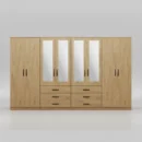 4-HALF MIRROR WITH 6-BOTTOM DRAWERS - Image 6