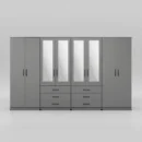 4-HALF MIRROR WITH 6-BOTTOM DRAWERS - Image 10
