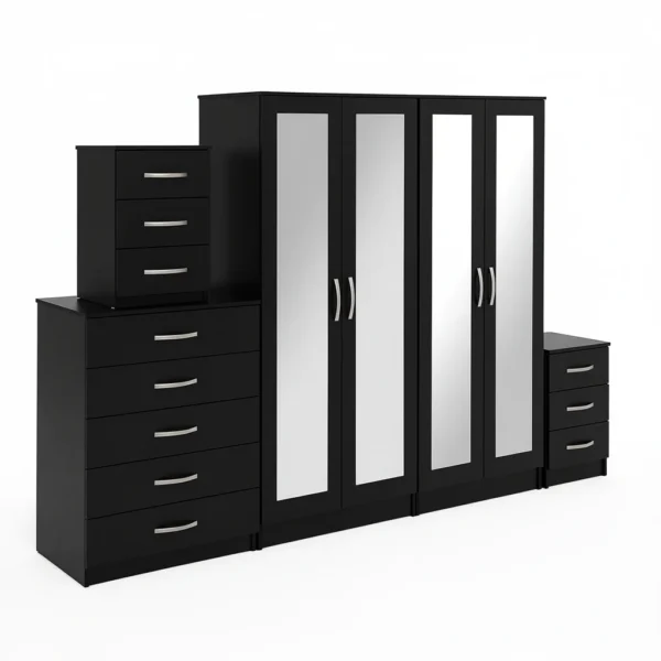 4-full-miror-4-wardrobe-2-600x600-1.webp 4-Full Mirror 4 Door Wardrobe Set (Assembled)