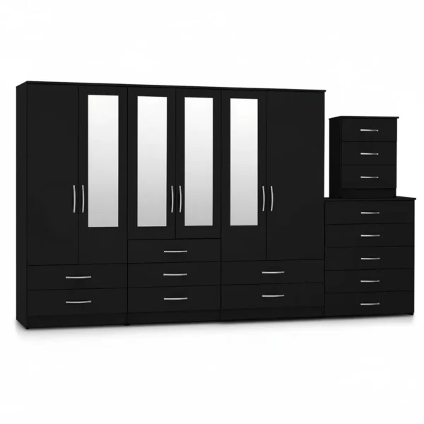 Gemini_Generated_Image_jcdsv2jcdsv2jcds-600x600-1.webp 4-Half Mirror 6 Door Wardrobe (Assembled)