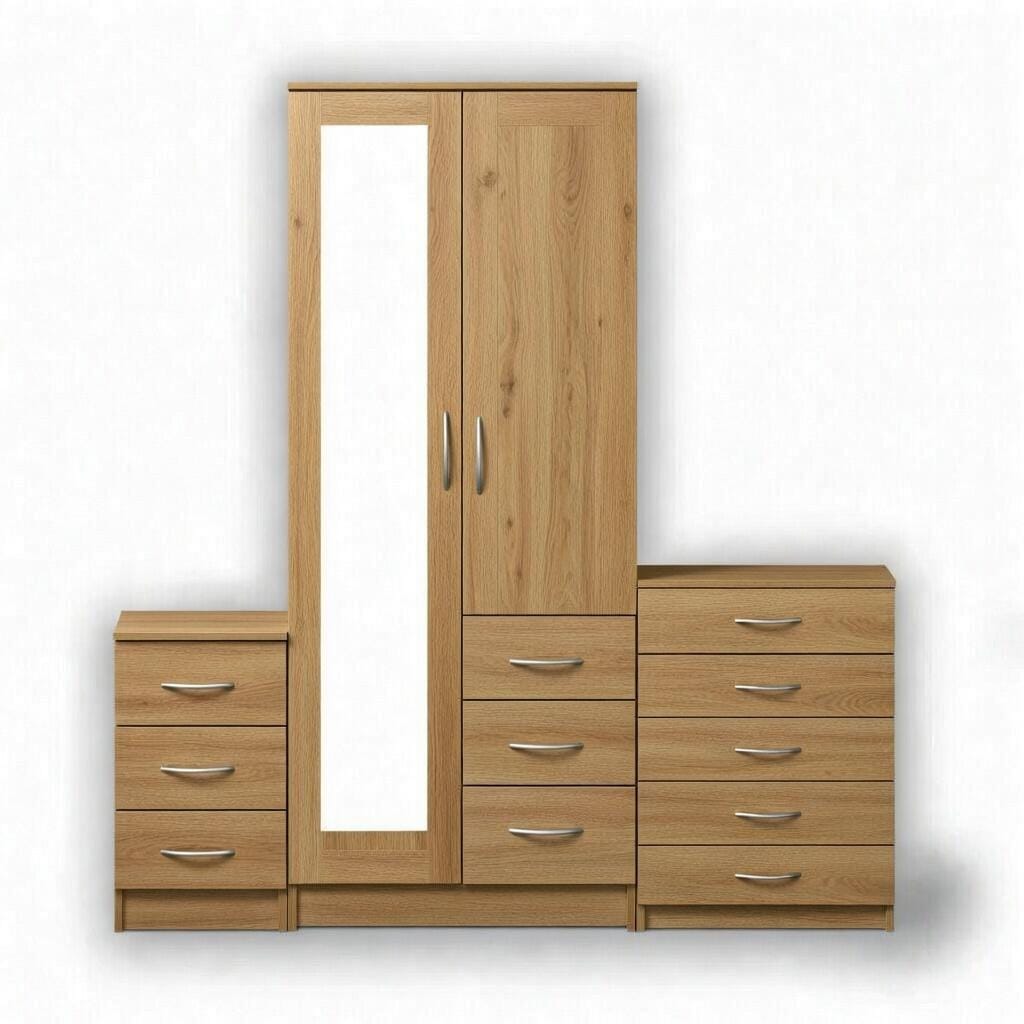 WhatsApp Image 2026-04-16 at 4.40.12 AM 1-FULL MIRROR 2-DOOR ( Assembled ) - Image 1