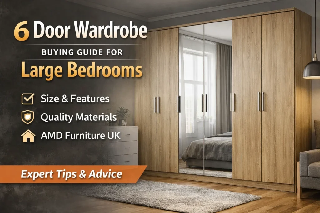 6 Door Wardrobe Guide for Large Bedrooms