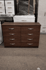 8 drawers long chest with 4 by 4 drawers - Image 6