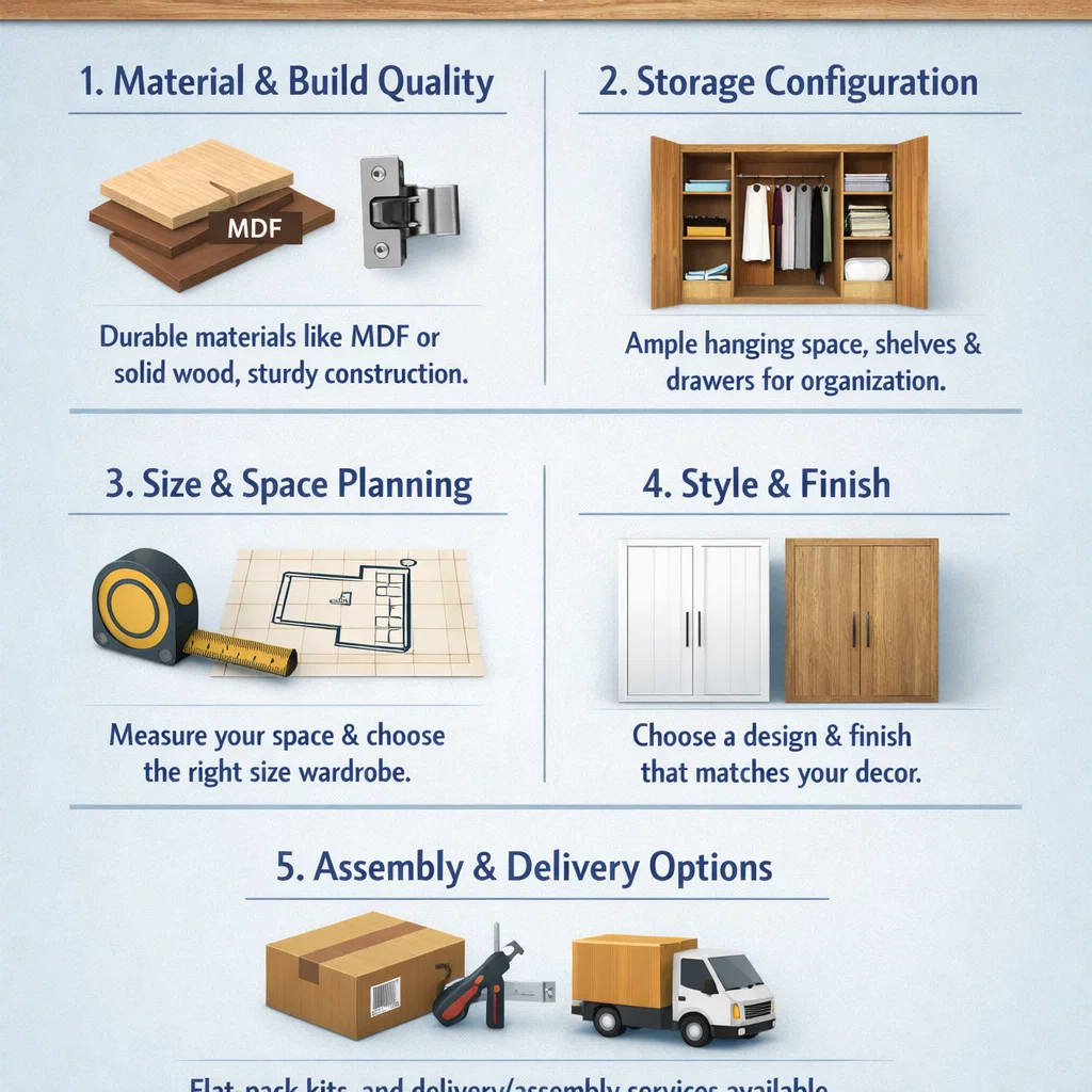 Types of Affordable Wardrobes Available in the UK