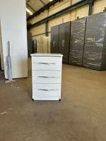 Modern 3 Drawer Bedside Cabinet - Image 9