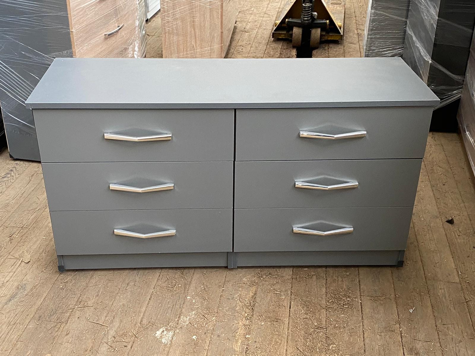WhatsApp Image 2026-02-02 at 5.36.28 PM Modern 6 drawers long chest with 3 by 3 drawers