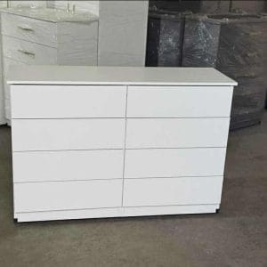 8 drawers long chest handleless