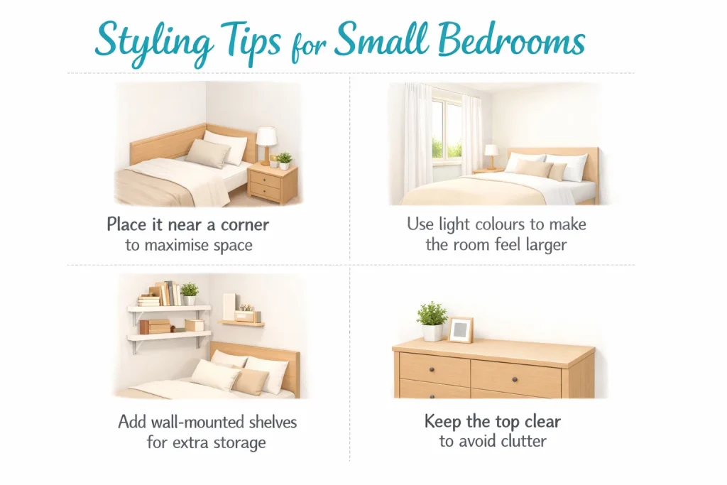 styling tips for small bedroom