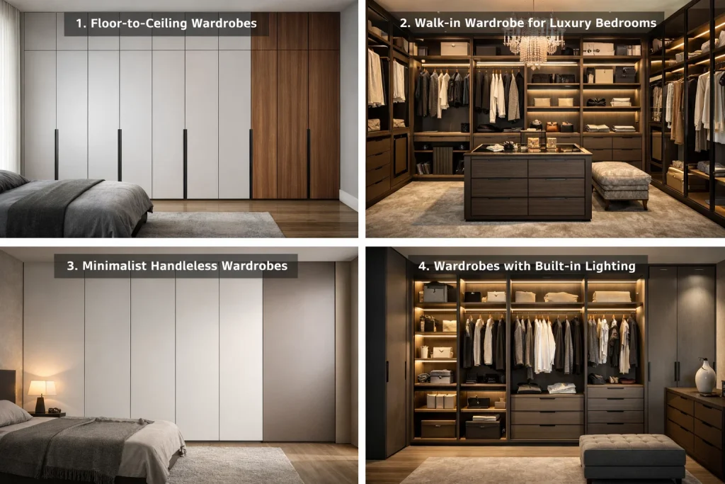 visual representation of Modern Wardrobe Design Ideas for UK Homes