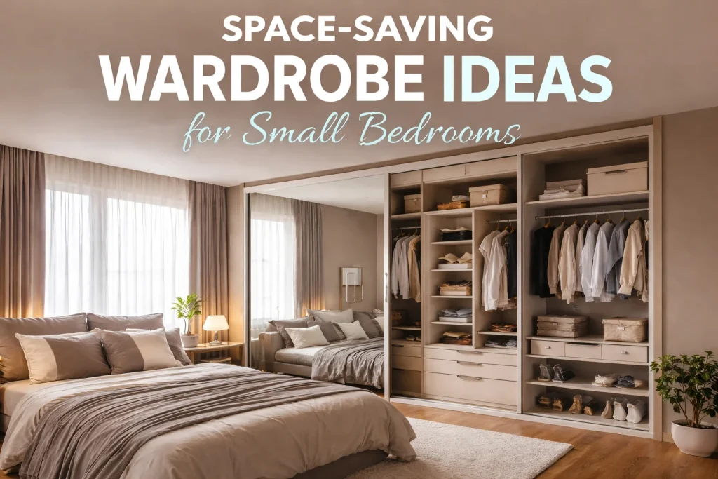 Space-Saving Wardrobe Ideas for Small Bedrooms