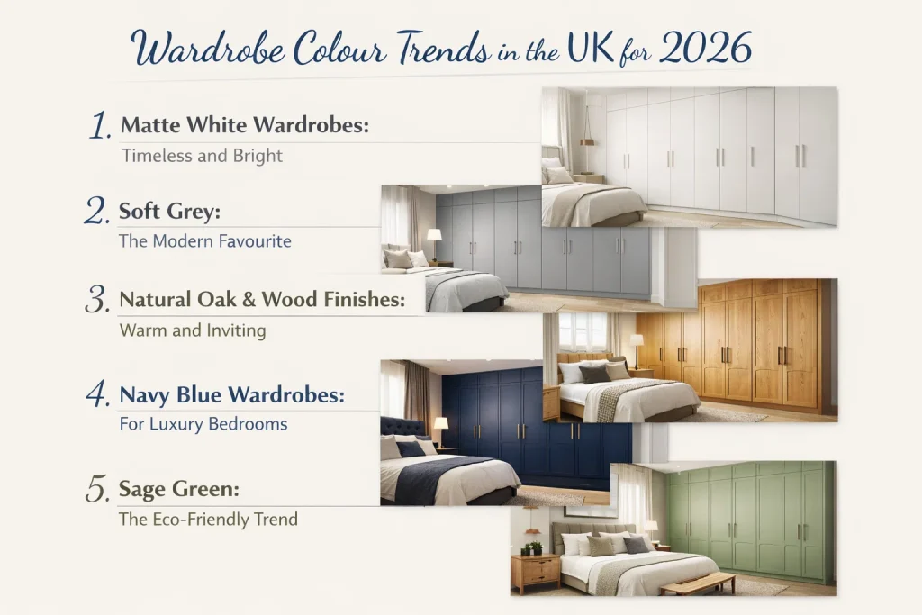visual representation of Wardrobe Colour Trends in the UK for 2026