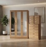assembled 3'9ft Modern White Bedroom Furniture for Your Space - Image 2