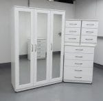 assembled 3'9ft Modern White Bedroom Furniture for Your Space